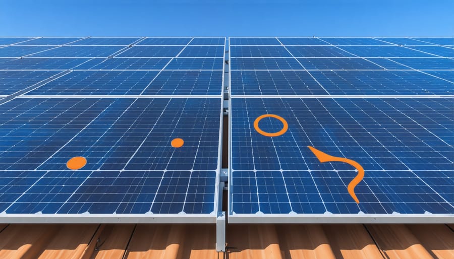 Detailed installation diagram of AI optimizer components in a residential solar system