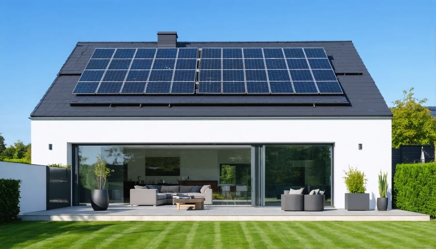 Powerwall 3 installation integrated with residential solar system